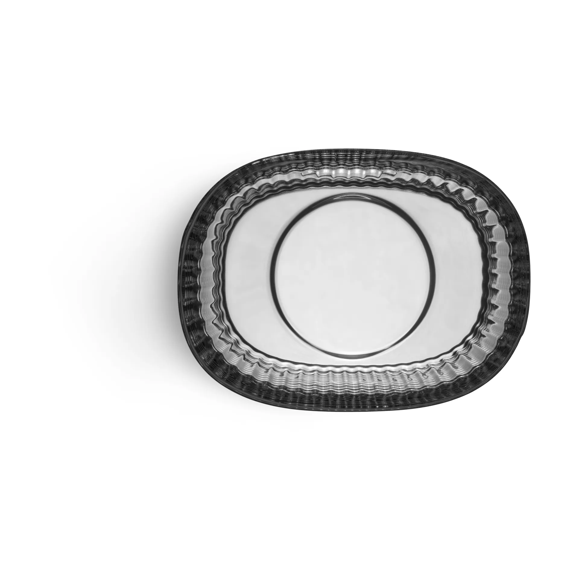 Magica ティーライトホルダー super ellipse 5 cm, Grey Orrefors | オレフォス