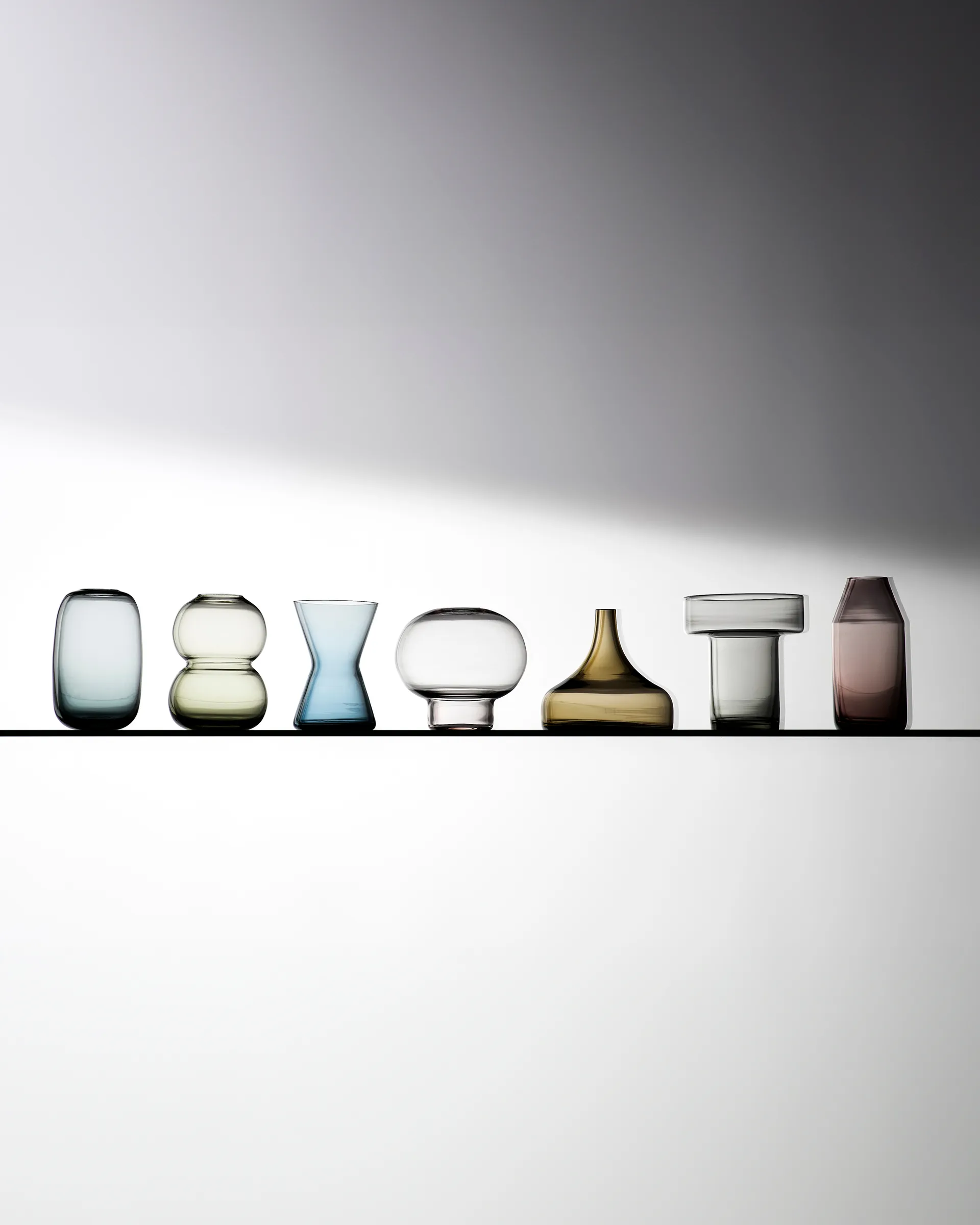 Midsummer ミニ花瓶 Peach-leaved Bellflower, 86 mm Orrefors | オレフォス