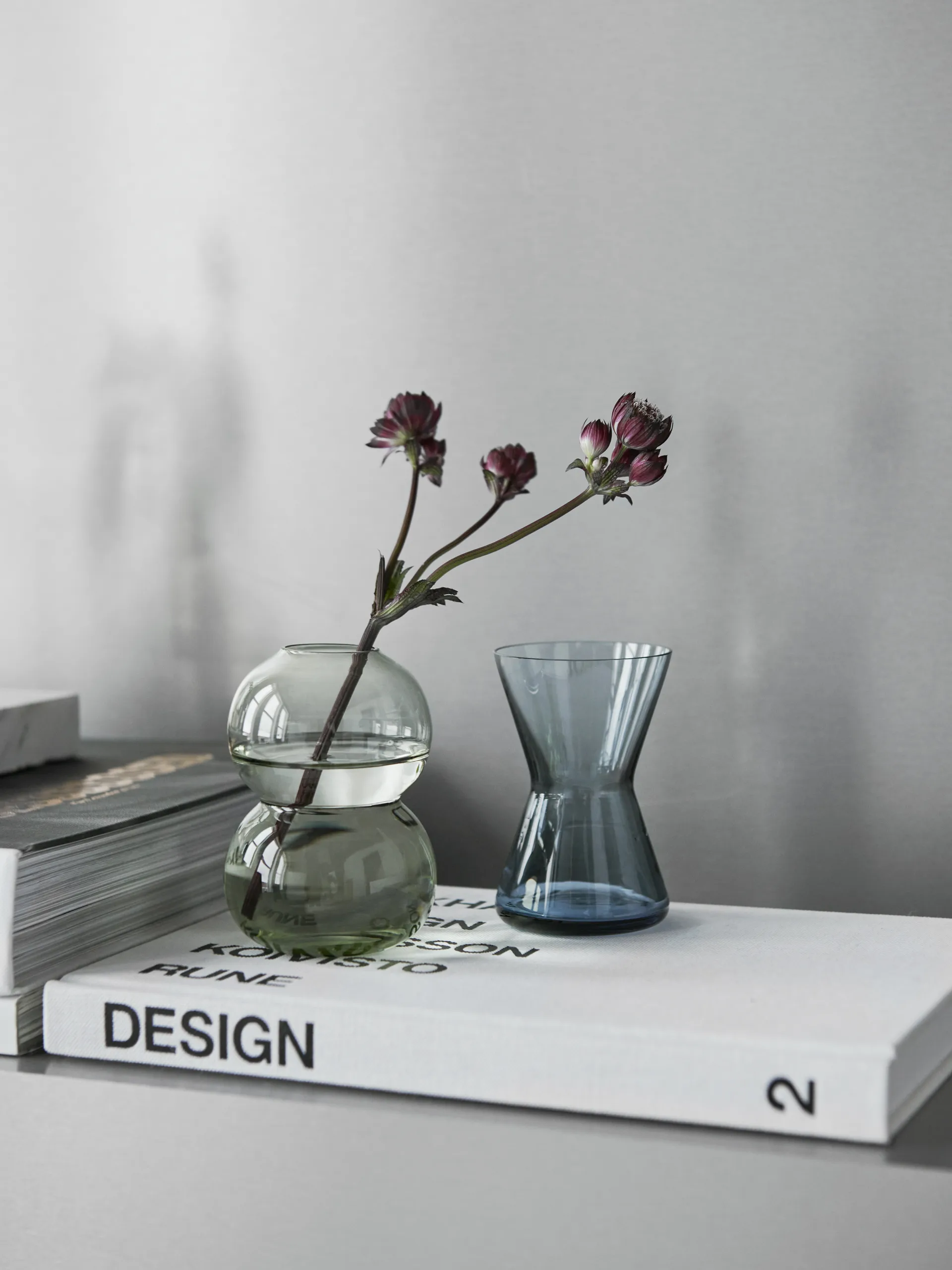 Midsummer ミニ花瓶 Peach-leaved Bellflower, 86 mm Orrefors | オレフォス