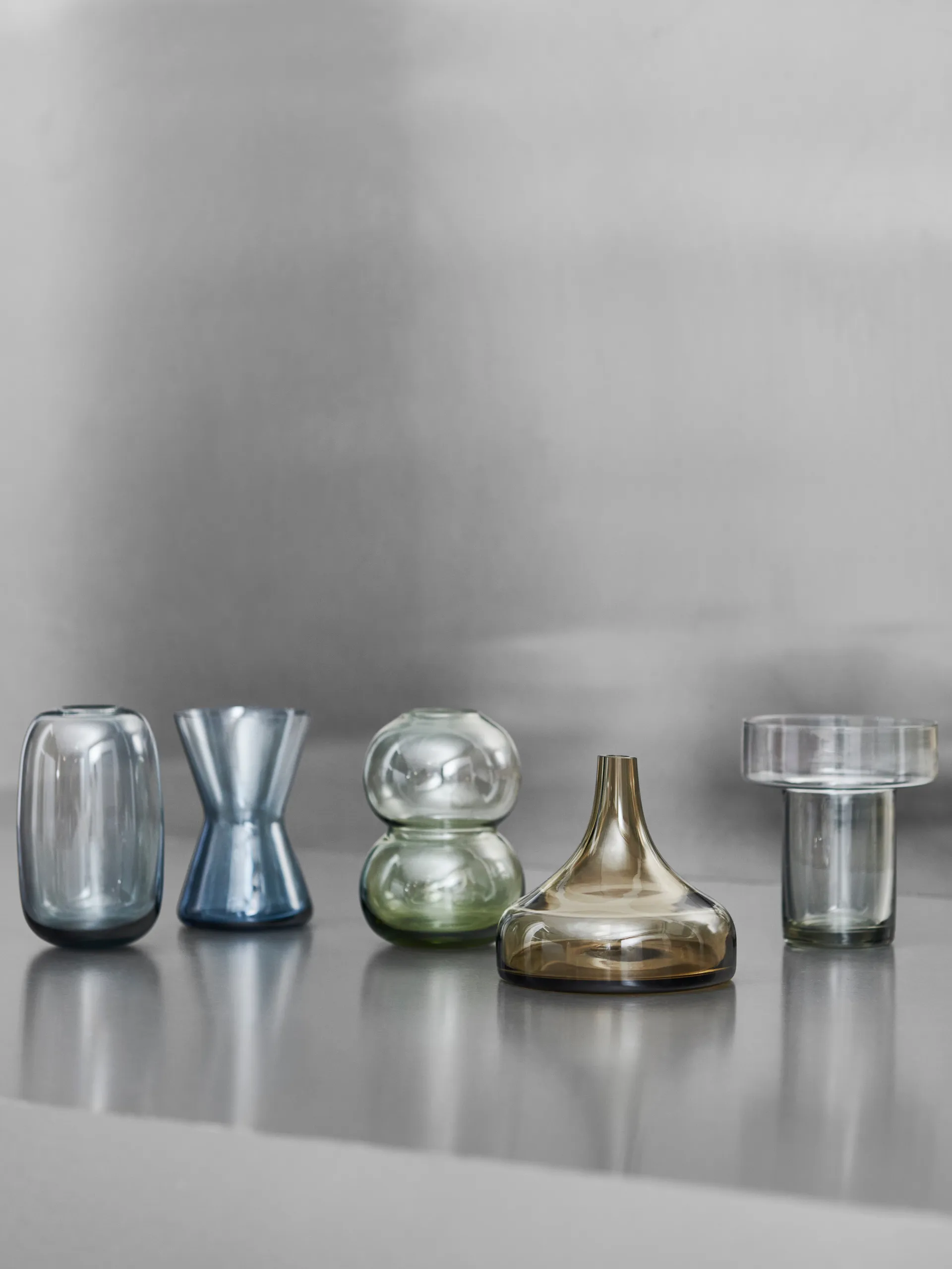 Midsummer ミニ花瓶 Peach-leaved Bellflower, 86 mm Orrefors | オレフォス