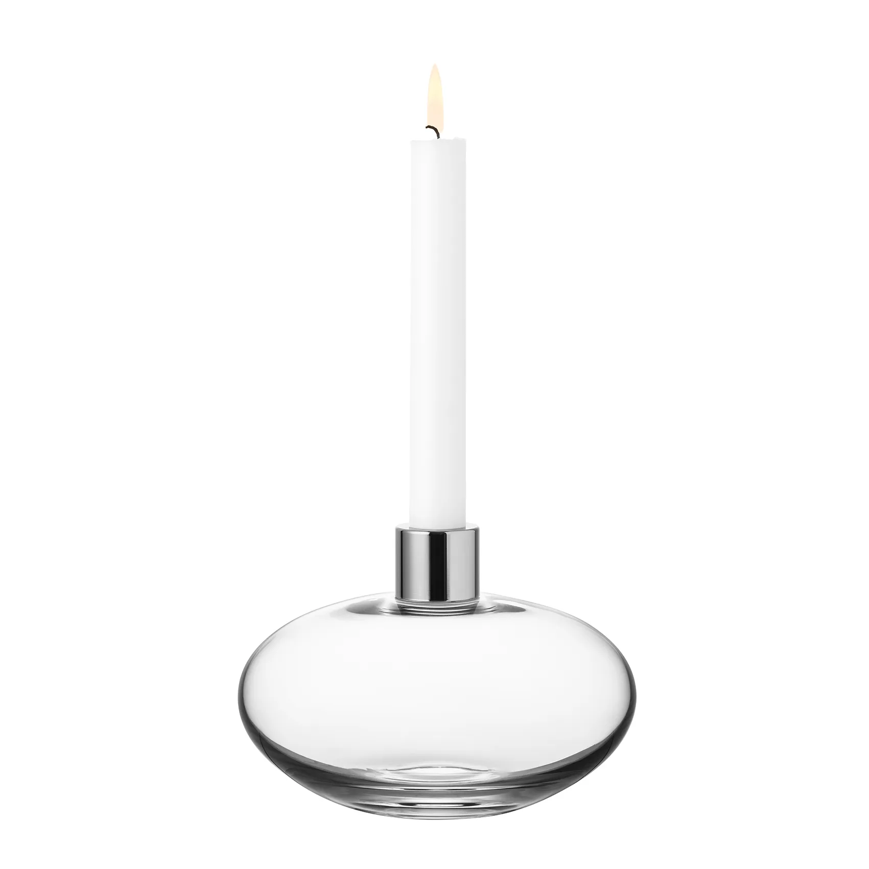 Pluto キャンドルスティック, clear Orrefors | オレフォス