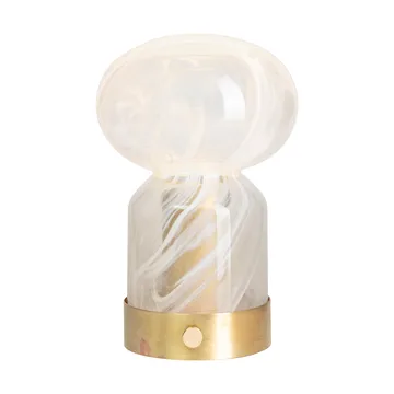 Essence Cloudy ポータブル テーブルランプ - Brass-glass - Örsjö Belysning | オルショ べリスニング