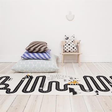アドベンチャー ラグ 70x180 cm - beige-black - OYOY | オイオイ