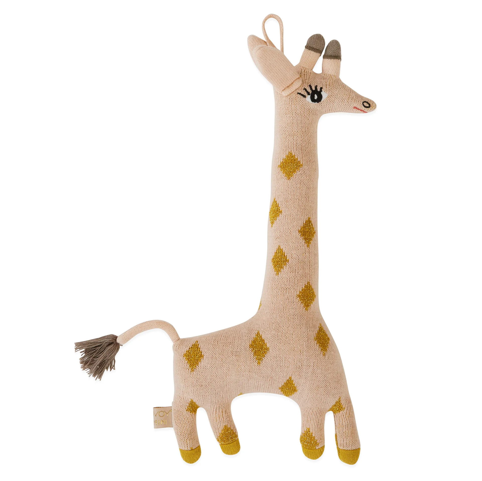 Baby Guggi Giraffe, pink-amber OYOY | オイオイ