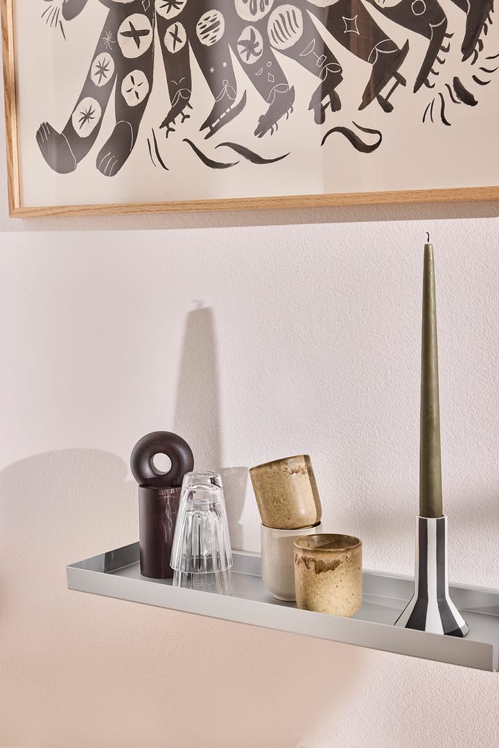 Bakku ウォールシェルフ L 16x80 cm, Aluminium OYOY | オイオイ