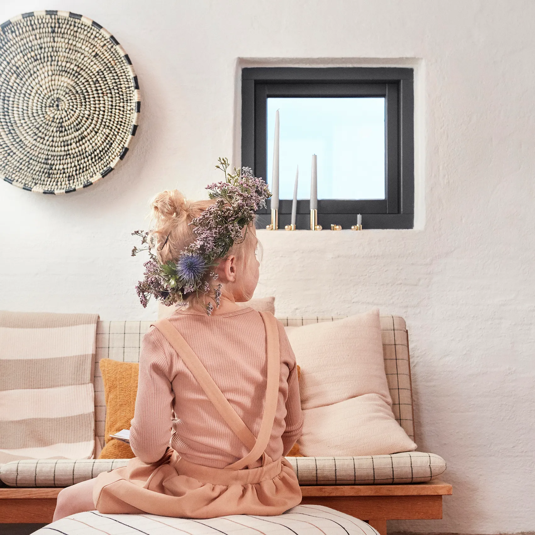 Boo バスケット Ø58 cm, naturee OYOY | オイオイ