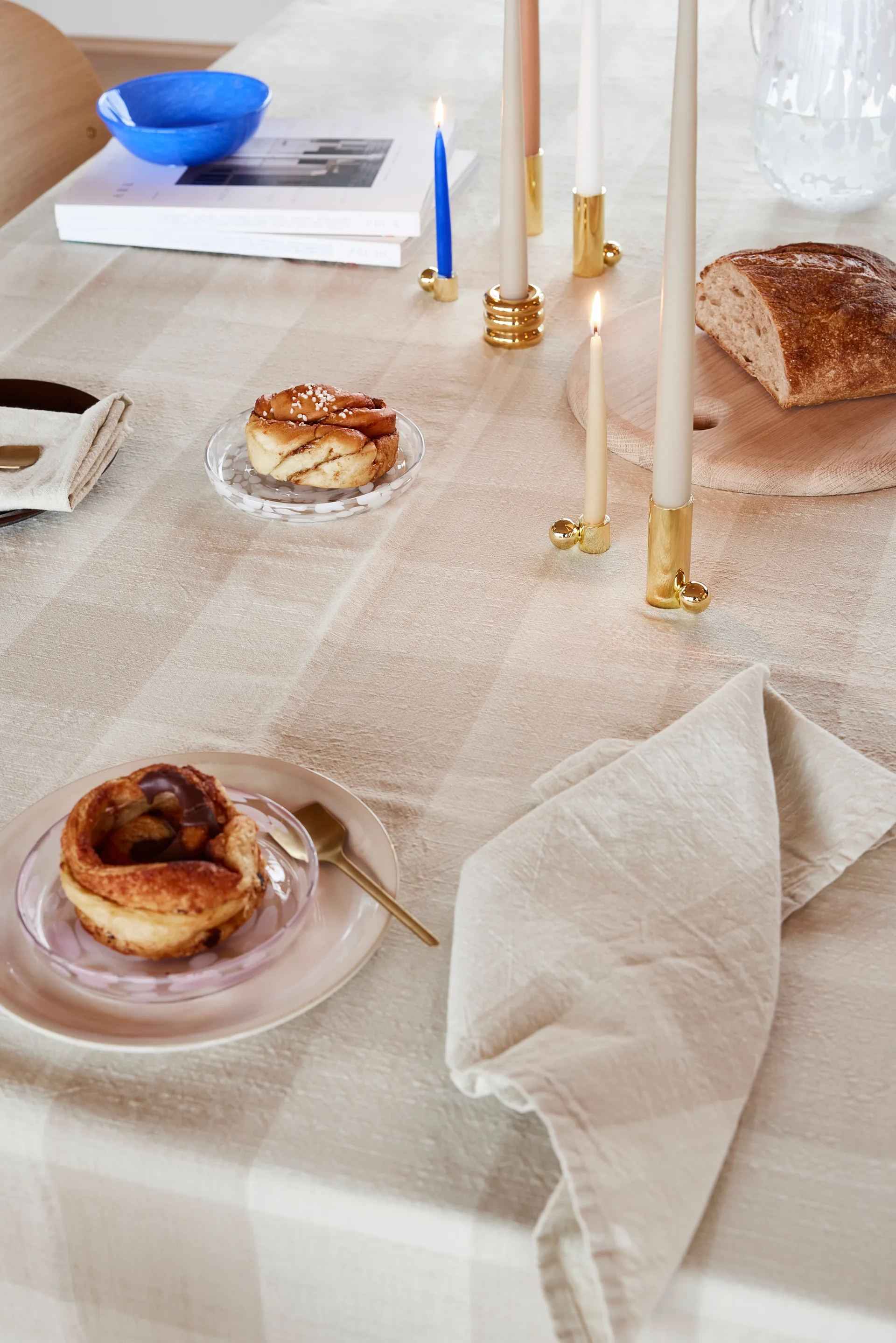 Chess テーブルクロス 200x140 cm, Clay OYOY | オイオイ