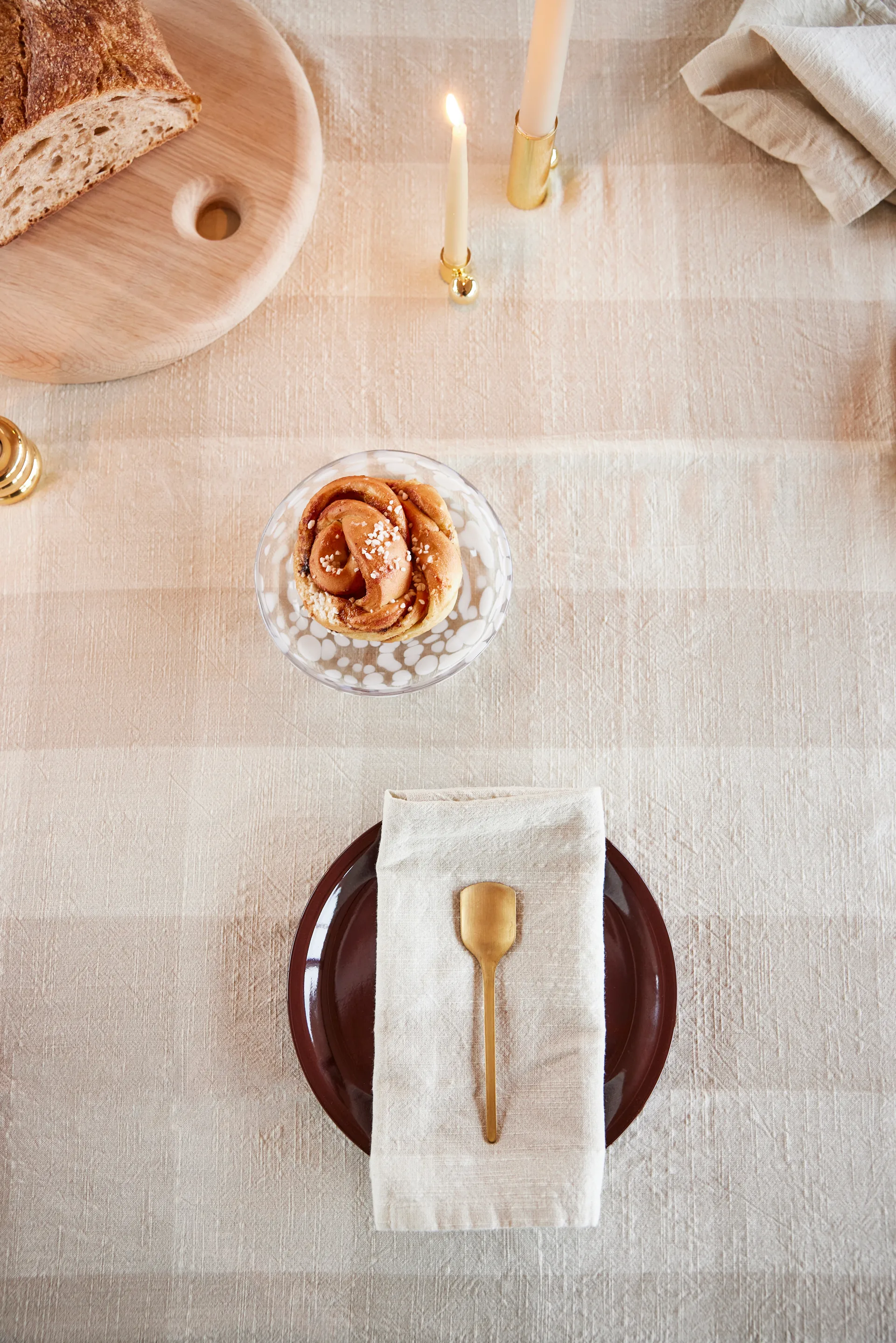 Chess テーブルクロス 200x140 cm, Clay OYOY | オイオイ