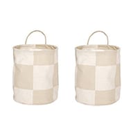 Chess 収納バスケット S 2個 - Clay-offwhite - OYOY | オイオイ