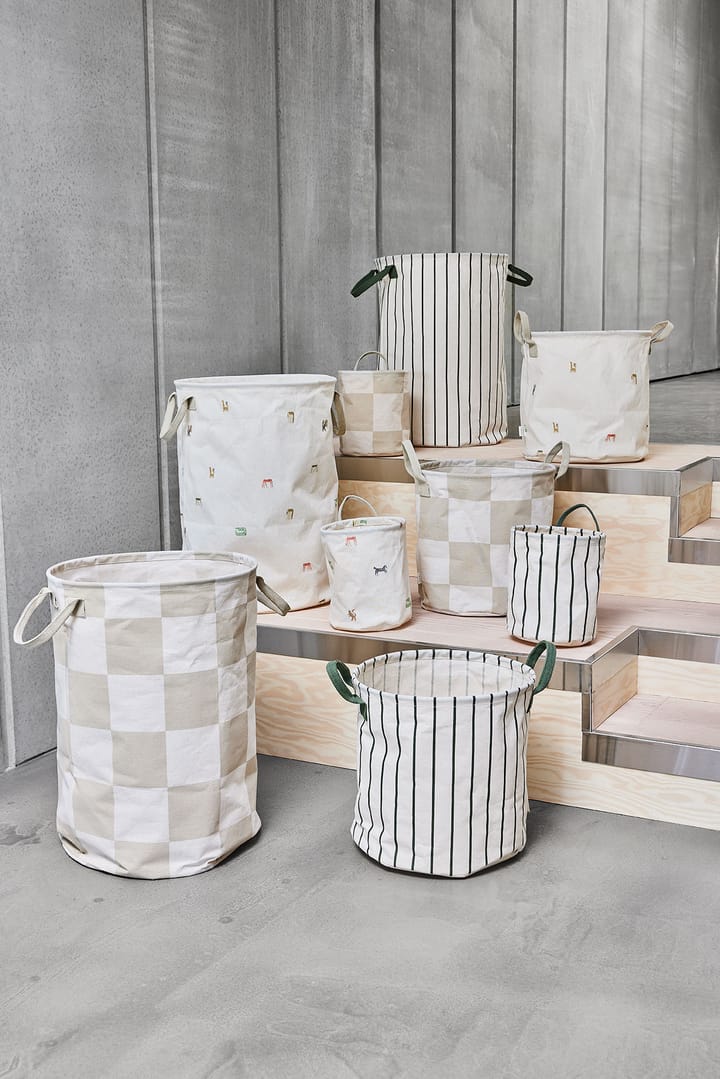 Chess 収納バスケット S 2個, Clay-offwhite OYOY | オイオイ