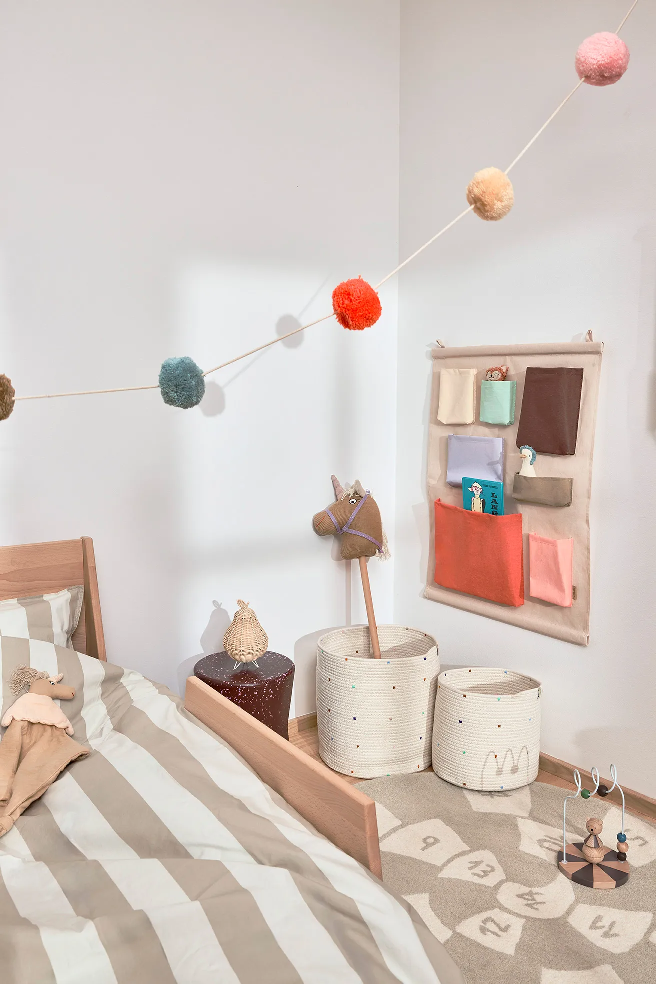 Confetti 収納バスケット 2個セット, Multi OYOY | オイオイ