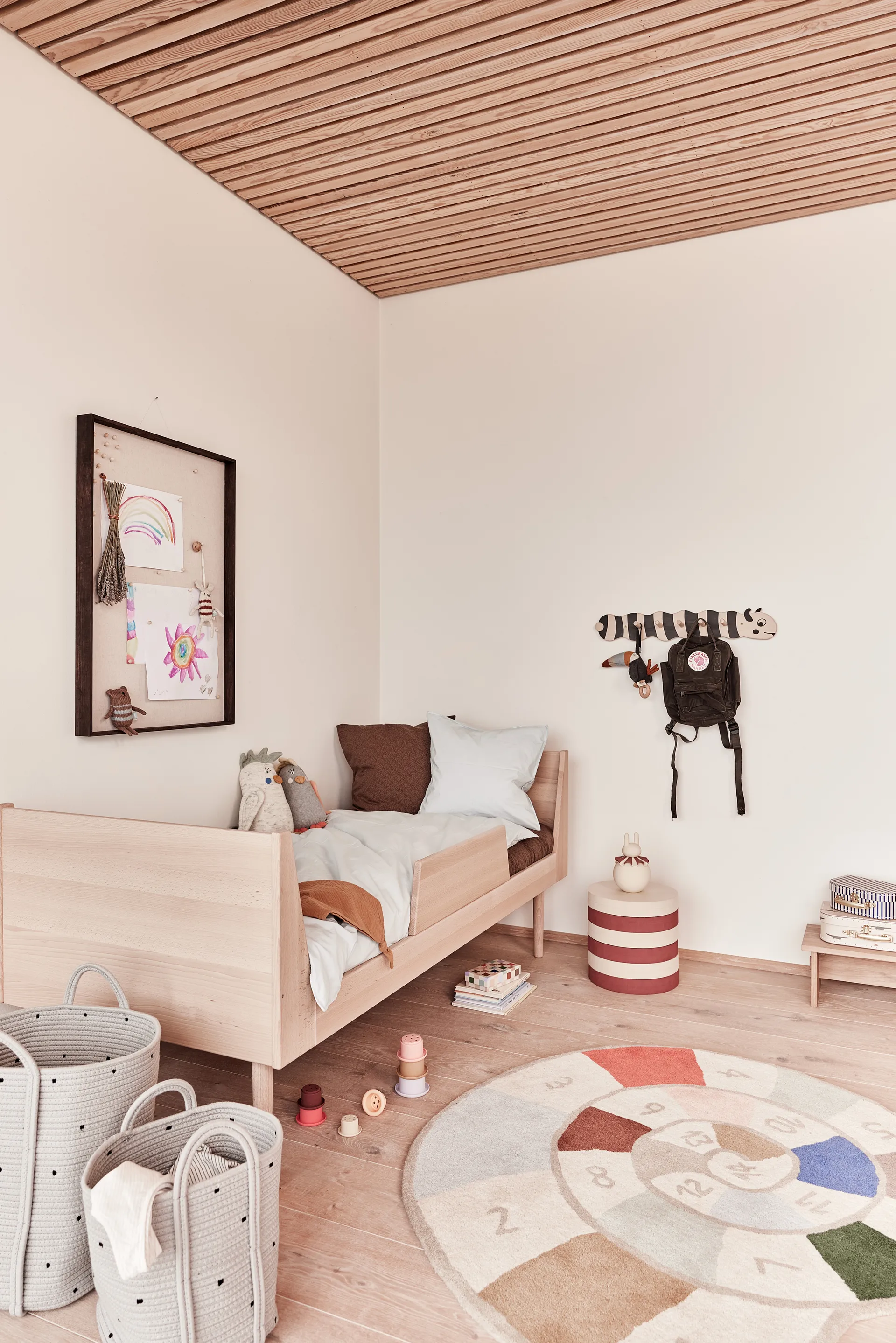 Dot 収納バスケット 2個セット, Clay OYOY | オイオイ