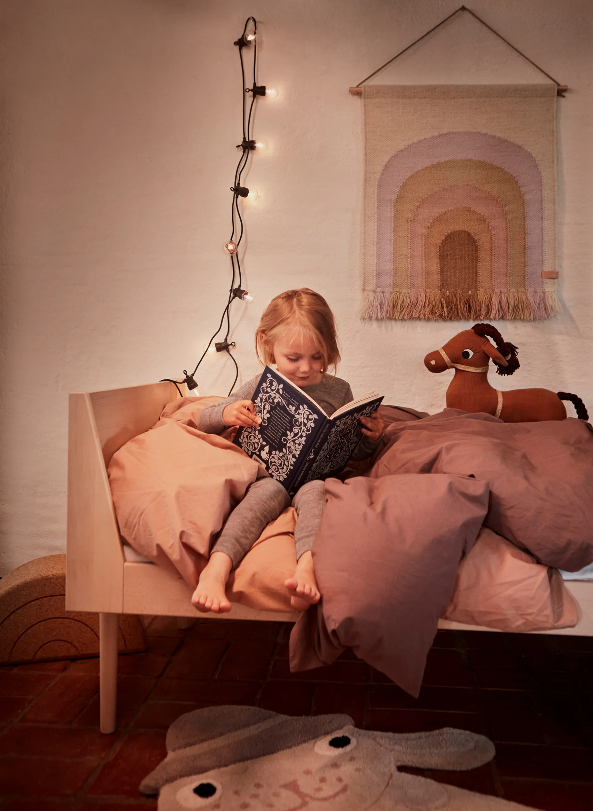 Follow the rainbow ウォールデコレーション 55x69 cm, Lavender OYOY | オイオイ