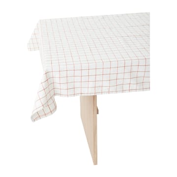 Grid テーブルクロス 140x260 cm - Off white-red - OYOY | オイオイ