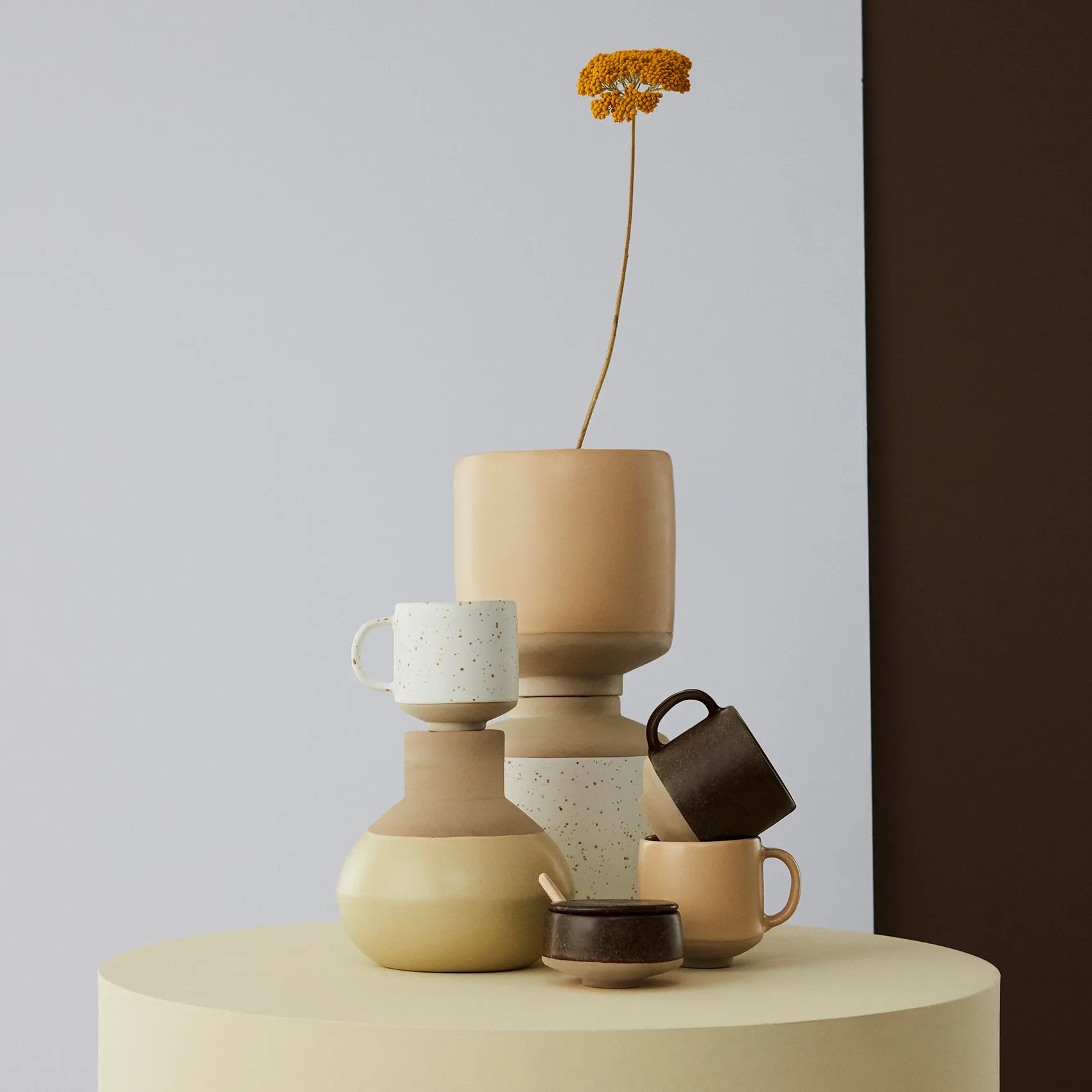 Hagi カップ, brown OYOY | オイオイ