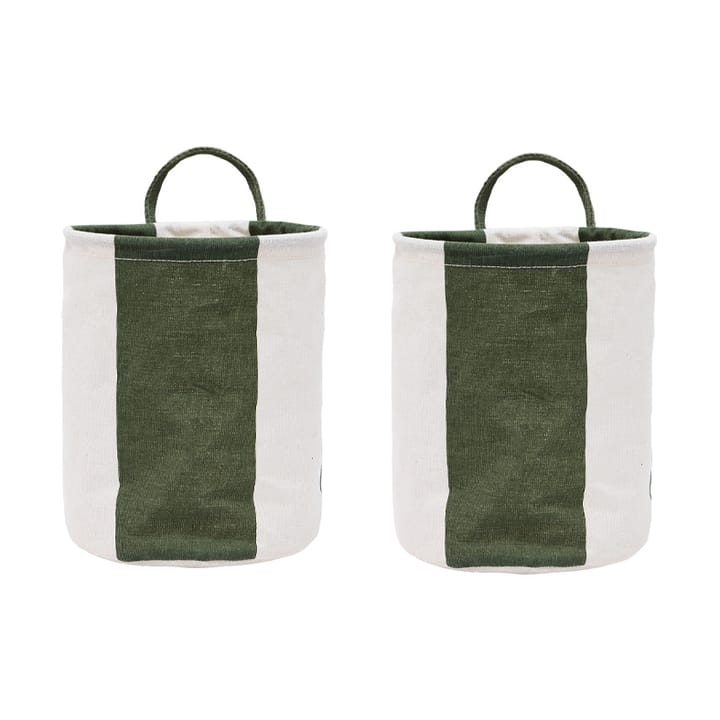 Kara 収納バスケット S 22xØ18 cm 2個 - Dark Green - OYOY | オイオイ