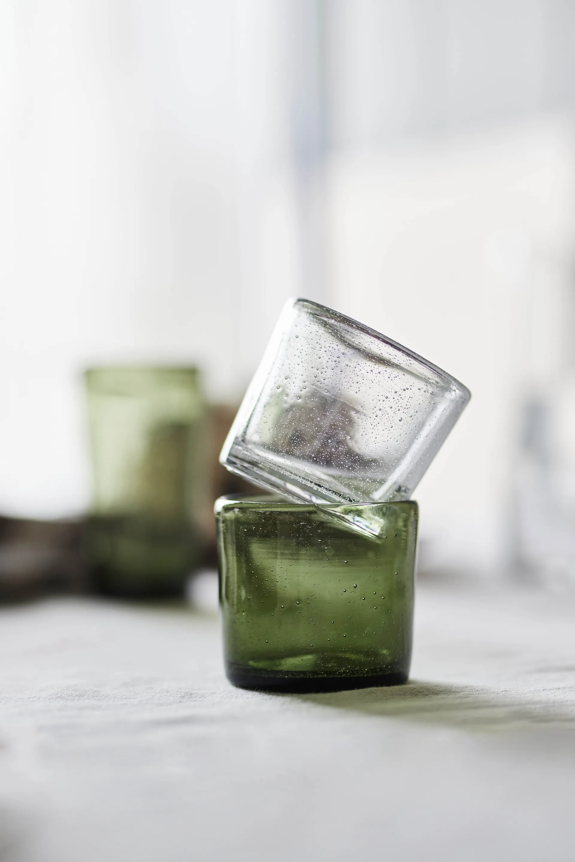 Kuki ドリンクグラス 4本, Clear OYOY | オイオイ