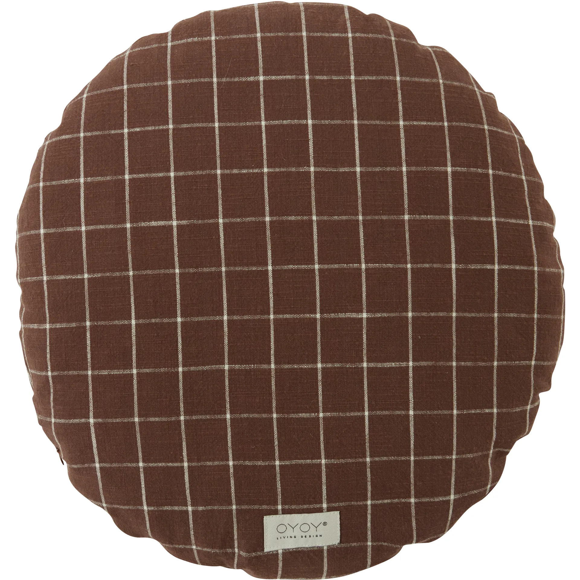 Kyoto クッション Ø48 cm, Brown OYOY | オイオイ