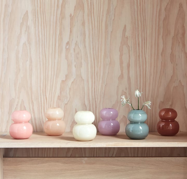Lasi 花瓶 extra small 12 -5 cm, Coral (pink) OYOY | オイオイ