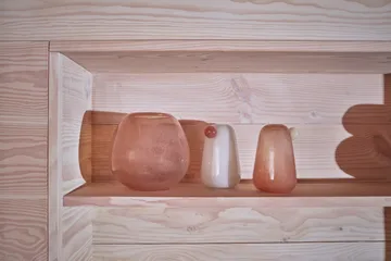 Lasi 花瓶 medium 21.5 cm - Taupe - OYOY | オイオイ