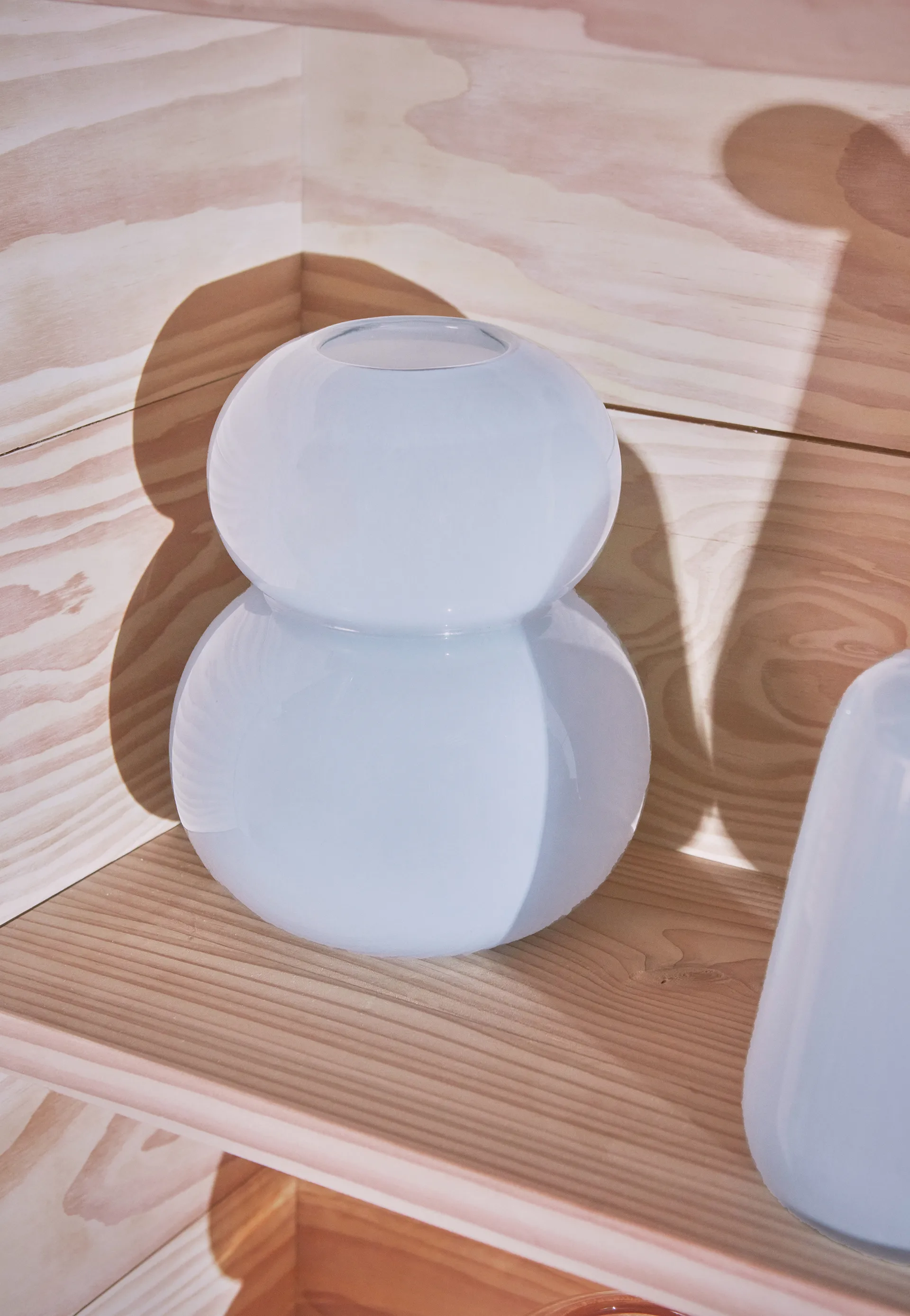 Lasi 花瓶 small 21.5 cm, Ice Blue OYOY | オイオイ