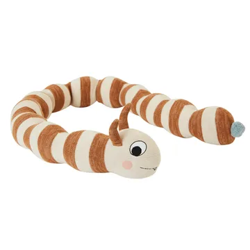 Leo larv cuddly toy - Caramel - OYOY | オイオイ