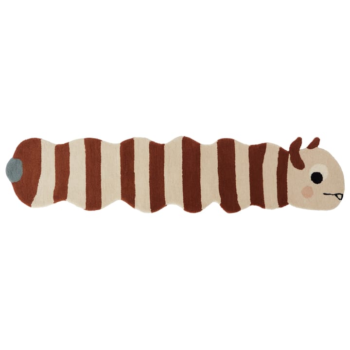 Leo larva ラグ  40x180 cm - Caramel-off white - OYOY | オイオイ