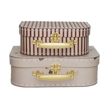 Mini toucan & stripes スーツケースセット - Clay - OYOY | オイオイ