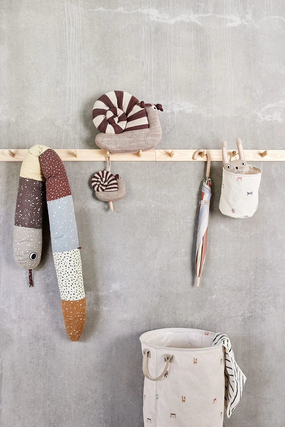 Moira 収納バスケット S Ø18x22 cm 2個セット, Multi OYOY | オイオイ