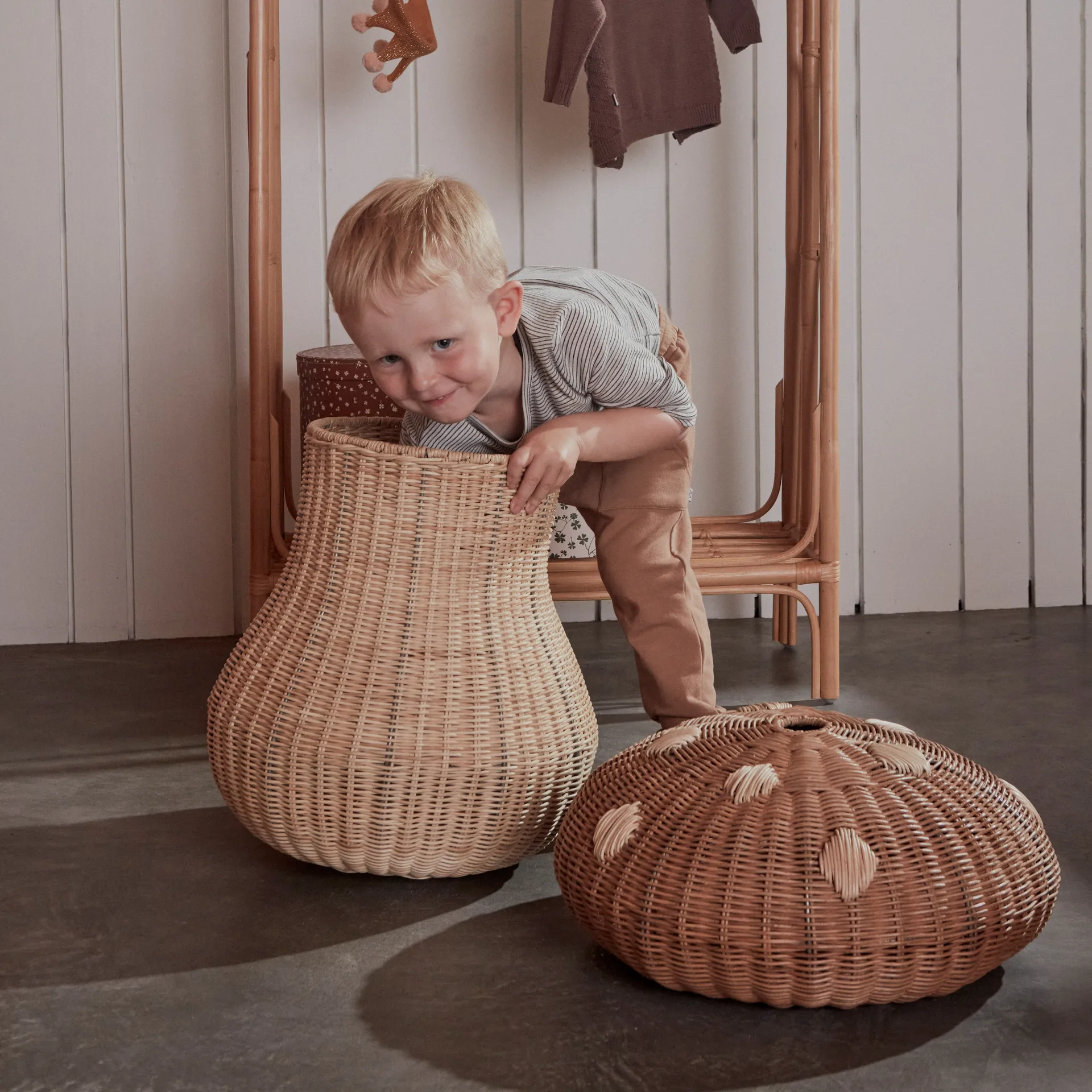 Mushroom バスケット, Nature OYOY | オイオイ