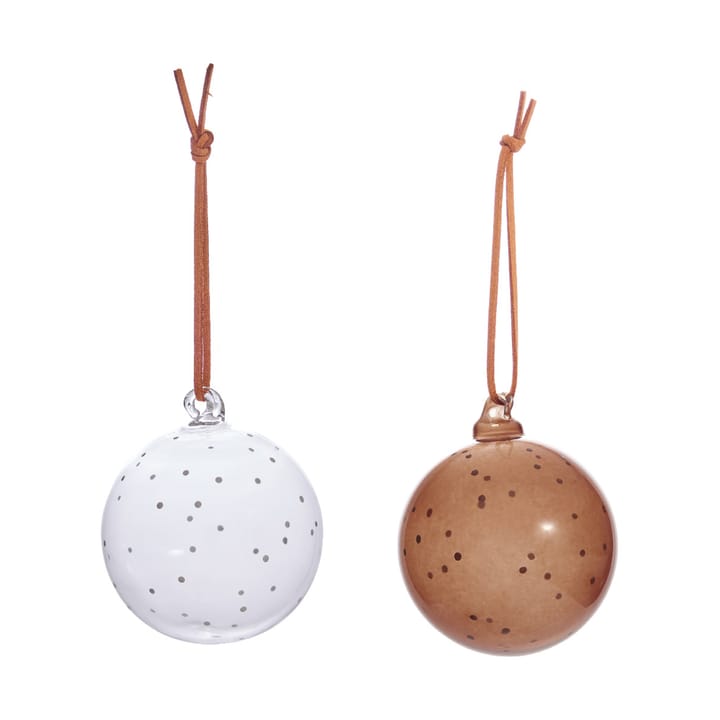Natale クリスマス クリスマスオーナメント 2個 - Clear-nutmeg - OYOY | オイオイ