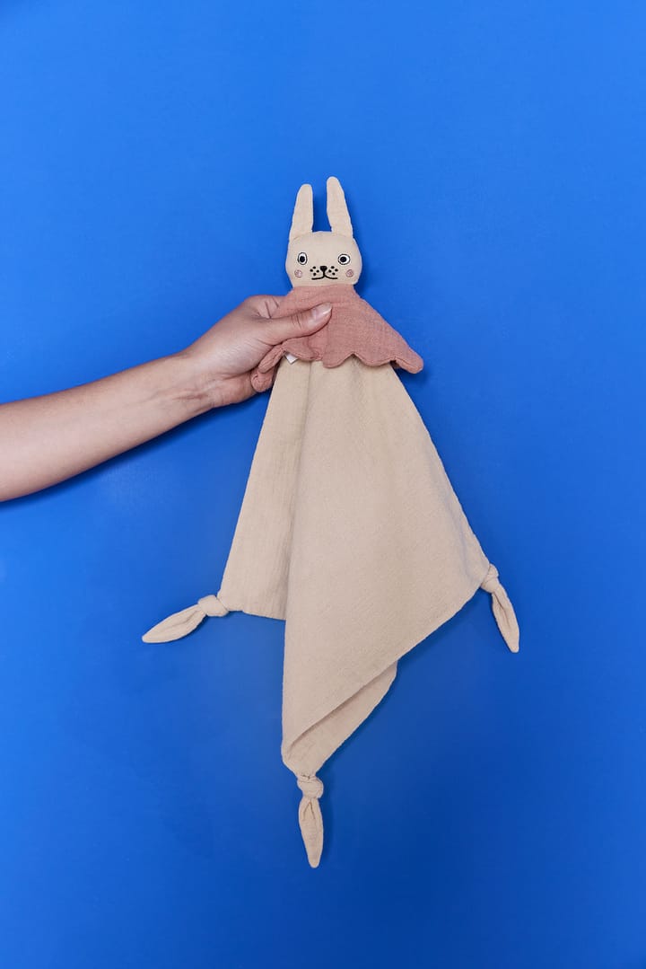 Ninka ウサギ ベビーブランケット 40x40 cm, Beige OYOY | オイオイ