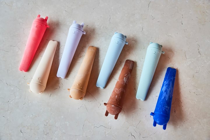 Ninka & Teddy アイスバー型 4本セット, Lavender-vanilla-cherry red-rubber OYOY | オイオイ