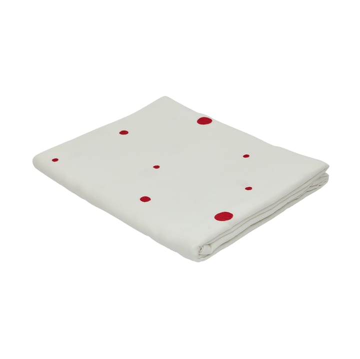 Nori テーブルクロス 140x200 cm - White-cherry red - OYOY | オイオイ