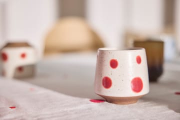 Nori ドットカップ Ø6.95 cm 2個 - Blue-red - OYOY | オイオイ