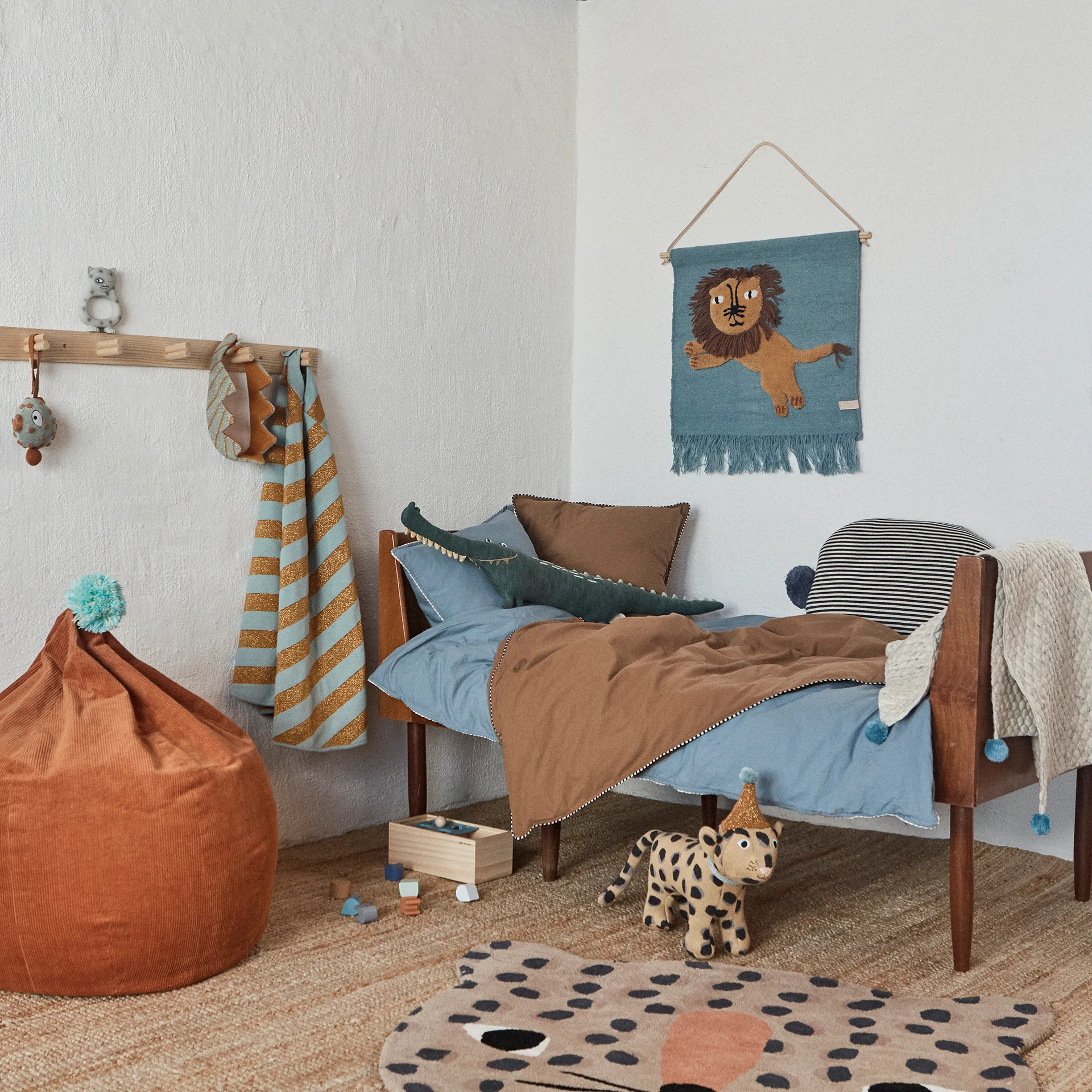 OYOY ミニ アニマルラグ, Leopard OYOY | オイオイ