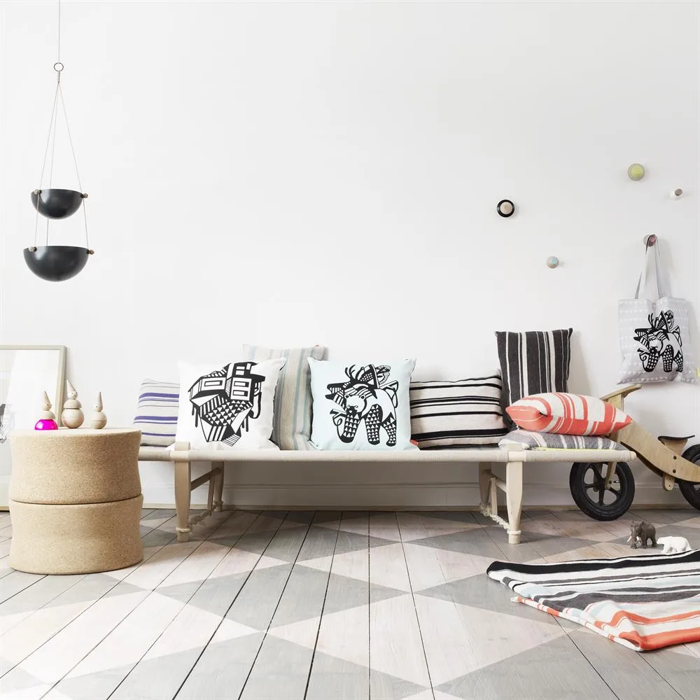 Pif paf puf hanging ポット ダークグレー, 2 levels OYOY | オイオイ