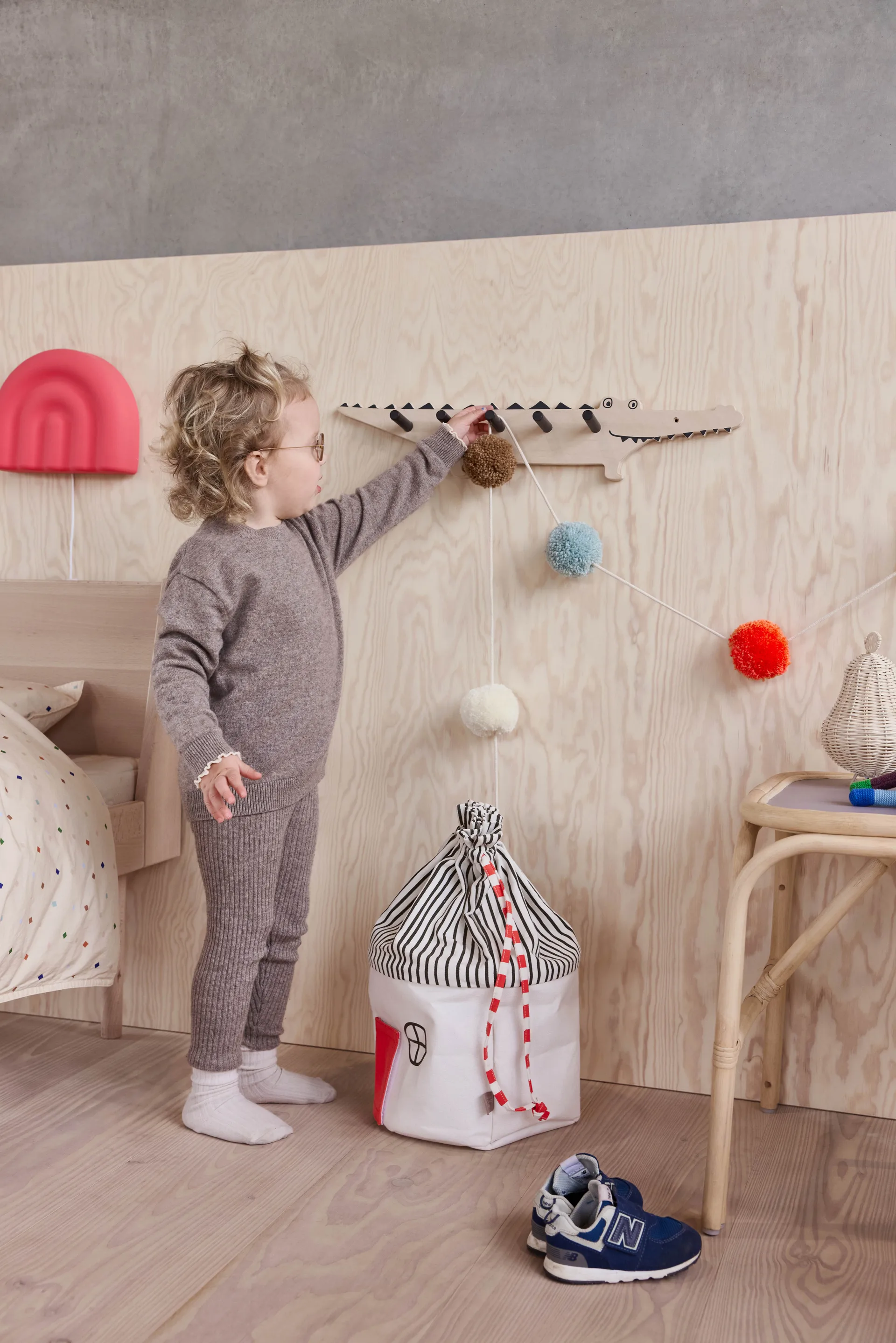 Pom Pom ガーランド 3 m, Multi OYOY | オイオイ