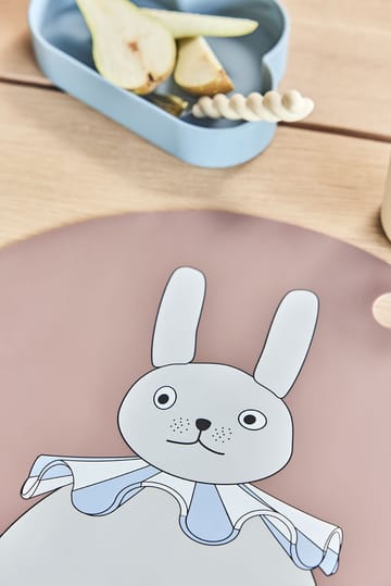 うさぎ Pompom ランチョンマット Ø39 cm - Clay - OYOY | オイオイ