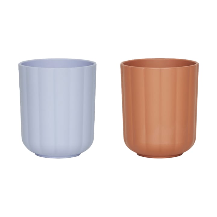 Pullo カップ 2個セット - Caramel-ice blue - OYOY | オイオイ