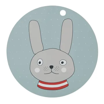 Rabbit ランチョンマット - Minty - OYOY | オイオイ