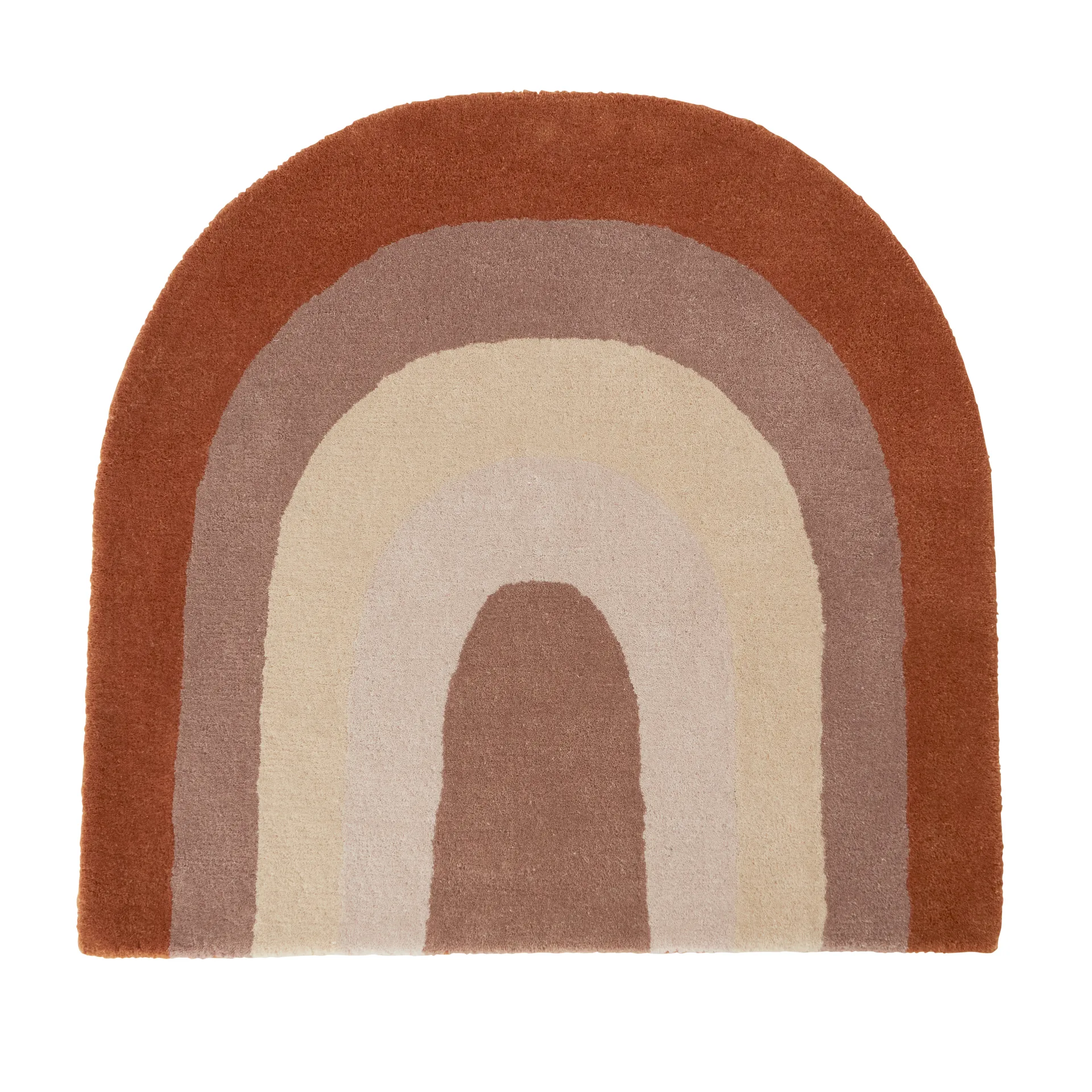 Rainbow barnラグ  88x90 cm, choko OYOY | オイオイ