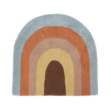 Rainbow barnラグ  88x90 cm - Multi - OYOY | オイオイ