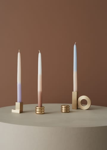 Savi キャンドルスティック 3 cm - Brushed brass - OYOY | オイオイ