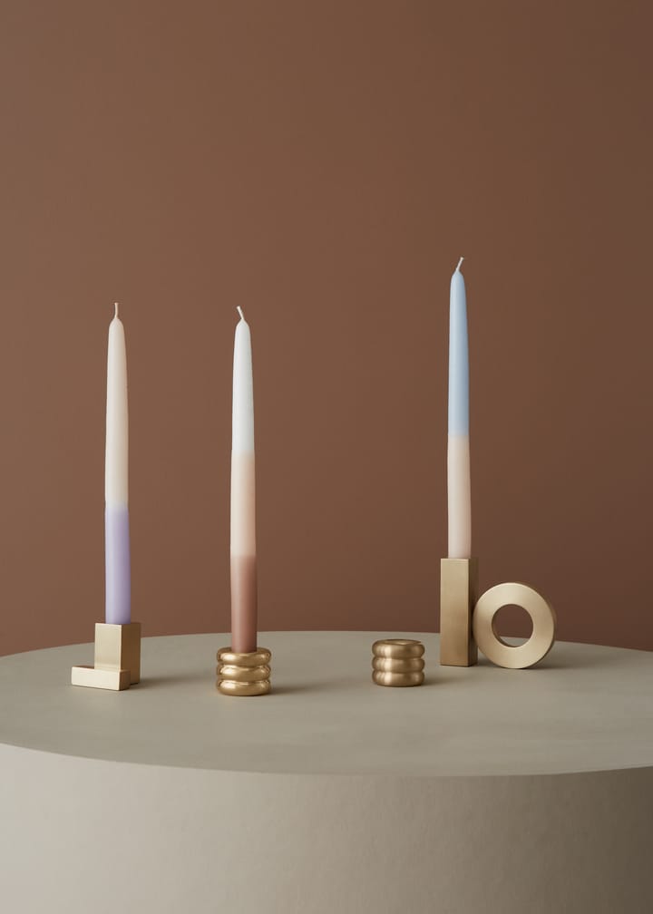 Savi キャンドルスティック 3 cm, Brushed brass OYOY | オイオイ