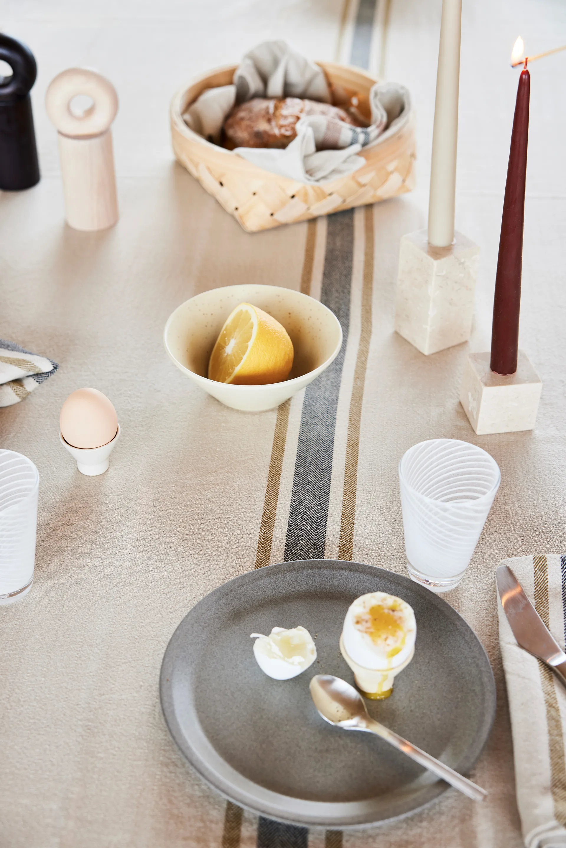 Savi キャンドルホルダー 5 cm, Beige OYOY | オイオイ