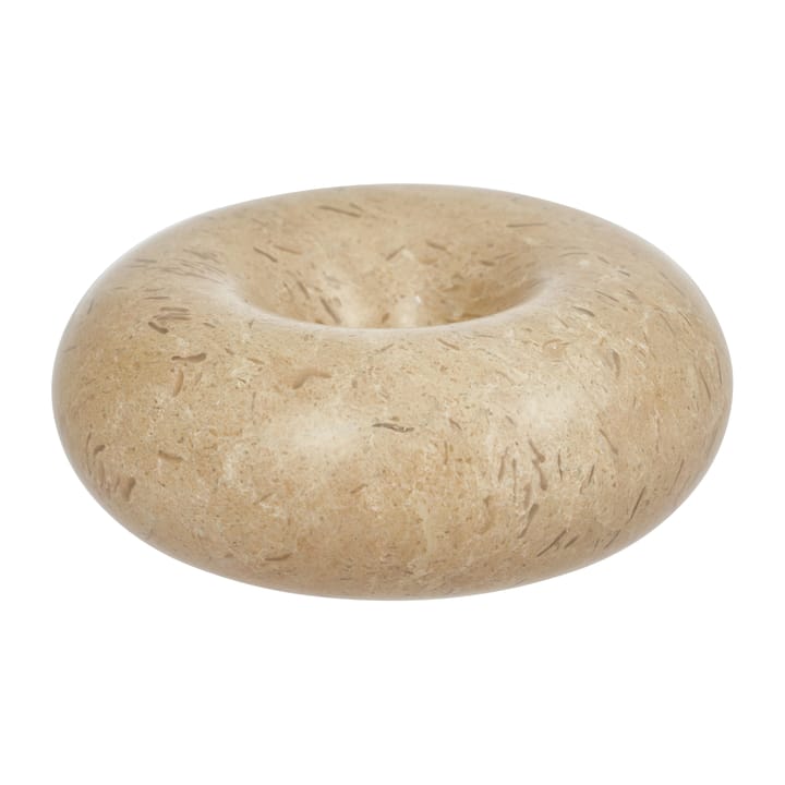 Savi マーブルキャンドルスティック small 4 cm - Beige - OYOY | オイオイ