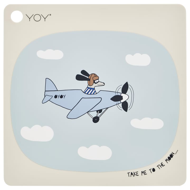 Take me to the moon ランチョンマット - blue-green - OYOY | オイオイ