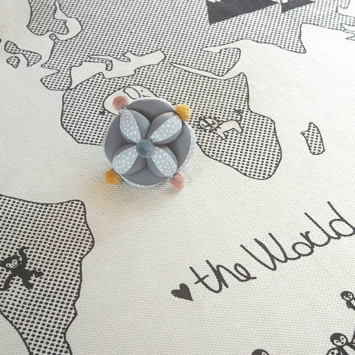The world キッズ ラグ Ø 135 cm, beige-grey OYOY | オイオイ