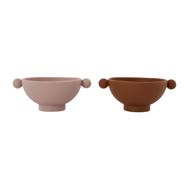 Tiny Inka ボウル Ø11 cm 2個セット, Caramel-rose OYOY | オイオイ